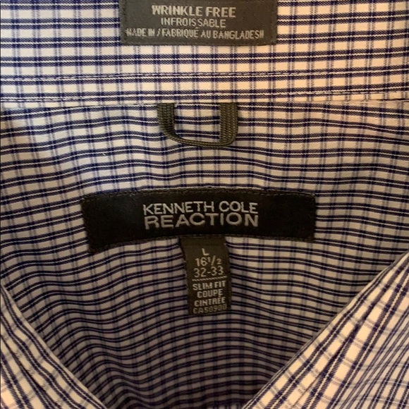 Kenneth Cole Reaction Dress Shirt - Picture 2 of 2